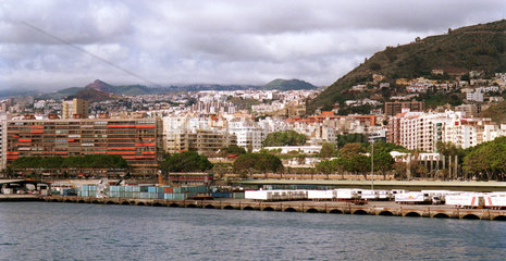Santa Cruz de Tenerife  Teneriffa  Spanien  Ansicht der Inselhauptstadt
