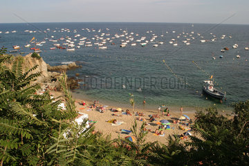 Strand bei Calella an der Costa Brava