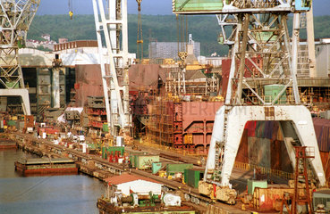 die Werft -Stocznia Gdynia SA-  Polen