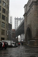 New York City  USA  Manhattan Bridge