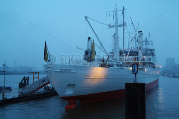 Hamburg  Deutschland  das Museumsschiff Cap San Diego
