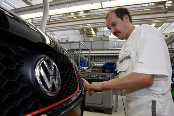 Wolfsburg  Produktion des Golf 5 bei der Volkswagen AG