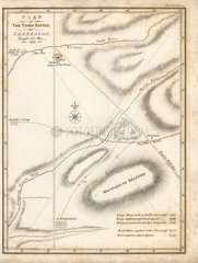 Battle of Serbraxos from Bruce's Travels to Discover the Source of the Nile  1790.