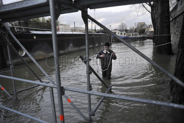 FRANCE - PARIS - SEINE RIVER FLOOD (JANUARY 2018)