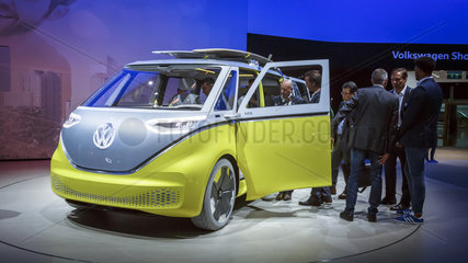 Konzeptfahrzeug VW I.D. Buzz