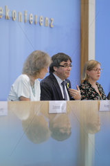 Carles Puigdemont - Bundespressekonferenz zum Thema: Einschaetzung der aktuellen juristischen und politischen Lage
