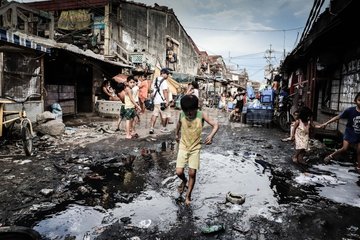 Armenviertel Aroma im Tondo Slum