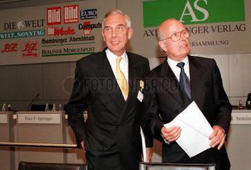 Axel Springer Verlag AG  Hauptversammlung 1999