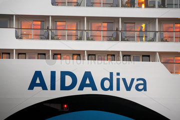 Kiel  Clubschiff Aida Diva