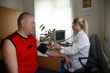 Gomel  Weissrussland  Schilddruesenkrebsvorsorge (Folgen Tschernobyl-GAU)