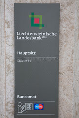 Vaduz  Liechtenstein  Liechtensteinische Landesbank