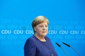 Berlin  Deutschland - Angela Merkel - Parteivorsitzende der CDU.