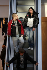 Posen  Polen  Rolltreppe im Einkaufszentrum GALERIA MALTA
