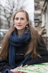 Berlin  Deutschland  Schriftstellerin Verena Rossbacher