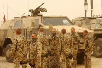 Kunduz  Afghanistan  Bundeswehr-ISAF-Schutztruppe
