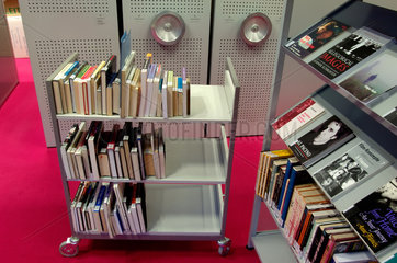 Berlin  Deutschland  Buecher in der Bibliothek Filmhaus Berlin