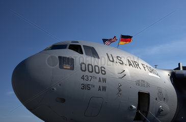 Schoenefeld  Deutschland  eine Boeing C-17 auf der ILA 2014