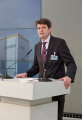 Ludwigsfelde  Deutschland  Rudolf Martin Siegers  Leiter von Siemens Deutschland