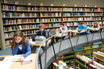 Freiburg  Deutschland  Bibliothek der Universtaet Freiburg