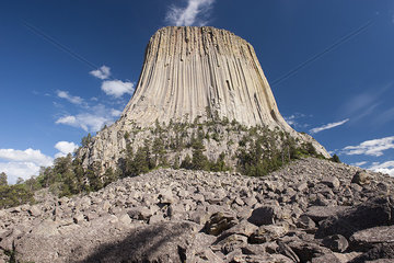 Devils Tower National Monument  Wyoming  USA