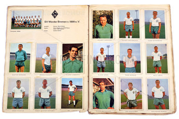 SV Werder Bremen  Fussball-Sammelbilder  1965