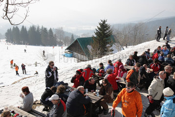Rokytnice nad Jizerou  Tschechische Republik  Skigebiet im Riesengebirge