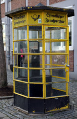Bremen  Deutschland  historische Telefonzelle