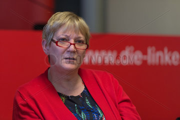 Berlin  Deutschland  Martina Michels  stellvertretende Fraktionsvorsitzende der Partei Die Linke