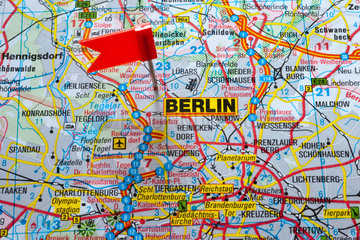 Berlin  Deutschland  das Reiseziel ist Berlin