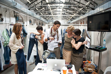 Berlin  Deutschland  Modelabel haikure auf der PREMIUM International Fashion Trade Show