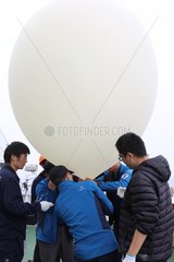 CHINA-ARCTIC EXPEDITION-METEOROLOGICAL OBSERVATION