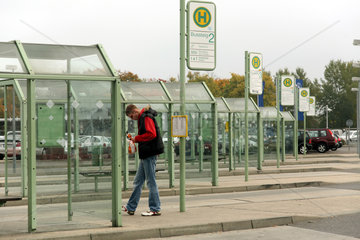 Erkner  Deutschland  der Busbahnhof