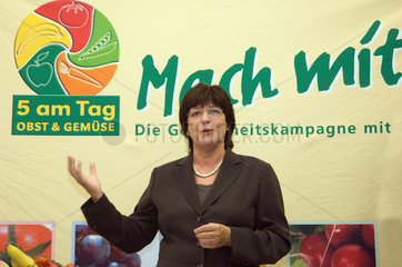 Ulla Schmidt  Bundesgesundheitsministerin