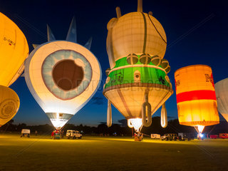 Kiel  Deutschland  Warsteiner Balloon Sail auf der Kieler Woche