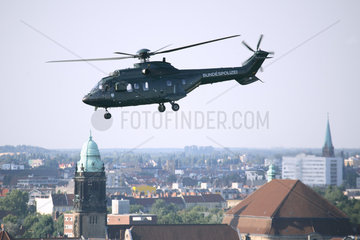 Berlin  Hubschrauber der Bundespolizei