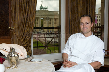 Berlin  Deutschland  Hendrik Otto  Kuechenchef des Gourmetrestaurants Lorenz Adlon