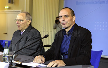 Schaeuble + Varoufakis
