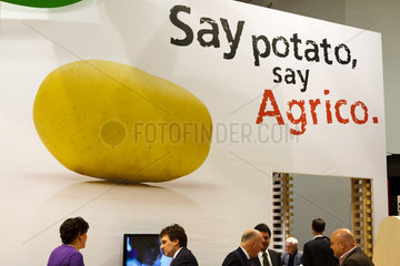 Berlin  Deutschland  Kartoffelproduzent Agrico auf der Fruit Logistica 2011