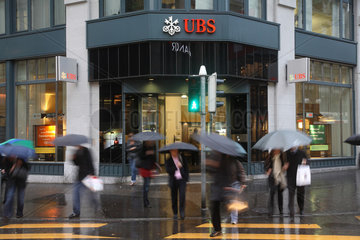 Schweiz  Zuerich  UBS-Bank