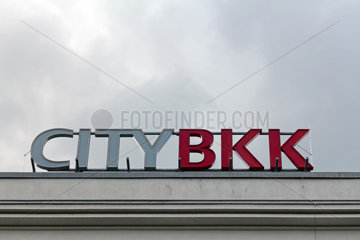Berlin  Deutschland  Schriftzug City BKK