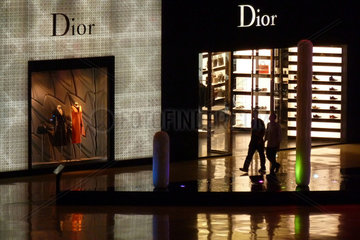 Las Vegas  USA  Geschaeft von Dior im The Crystals