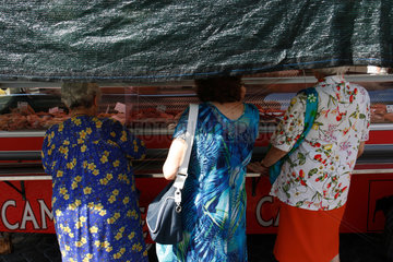 Rom  Italien  Frauen auf dem Markt