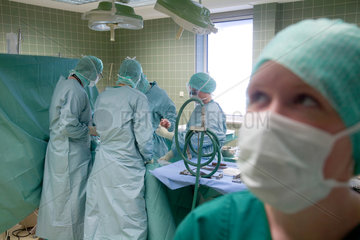 Essen  Deutschland  eine Operation im Krankenhaus