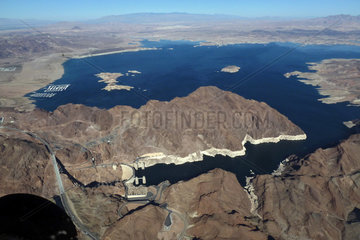 Las Vegas  USA  Blick auf die Hoover-Talsperre