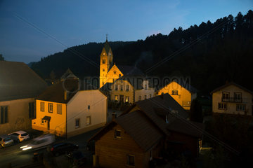 Frankreich  das Dorf Graufthal  Nordvogesen im Elsass