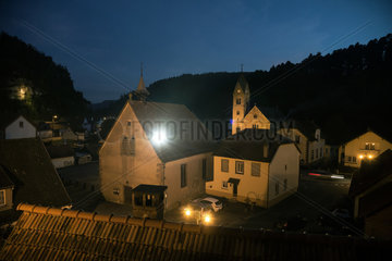 Frankreich  das Dorf Graufthal  Nordvogesen im Elsass