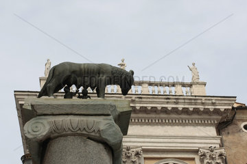 Die Kapitolinische Woelfin in Rom