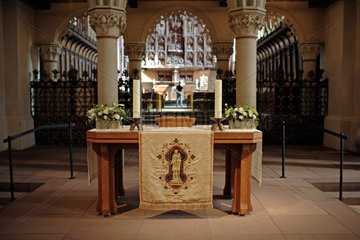 Schleswig  Deutschland  kleiner Altar im Dom St. Petri