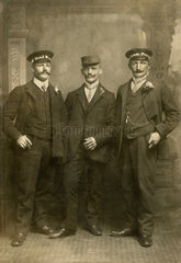 drei Hotelportiers  Hechingen  1909