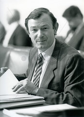 Guenther Beckstein  CSU  Staatssekretaer  1989